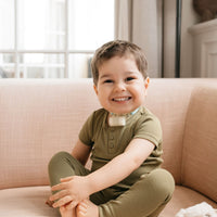 Organic Cotton Modal Everyday Legging - Herb Childrens Legging from Jamie Kay Australia