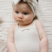 Organic Cotton Modal Lilian Headband - Beech Childrens Headband from Jamie Kay Australia