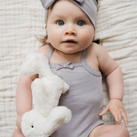 Organic Cotton Modal Singlet Bodysuit - Moon Childrens Bodysuit from Jamie Kay Australia