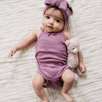 Organic Cotton Modal Lilian Headband - Berry Jam Childrens Headband from Jamie Kay Australia