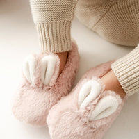 Bunny Slipper - Rose Childrens Footwear from Jamie Kay Australia