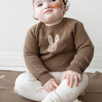 Ethan Jumper - Sepia Marle Childrens Jumper from Jamie Kay Australia