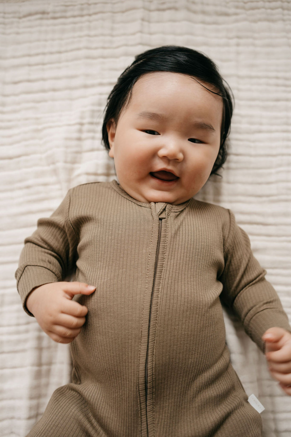 Organic Cotton Modal Frankie Onepiece - Oak Childrens Onepiece from Jamie Kay Australia