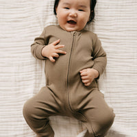 Organic Cotton Modal Frankie Onepiece - Oak Childrens Onepiece from Jamie Kay Australia