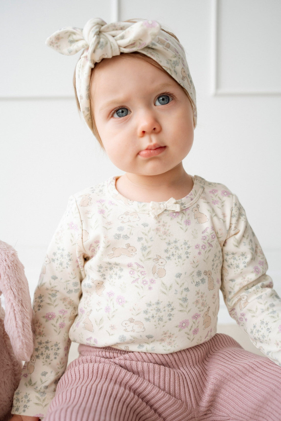 Organic Cotton Headband - Penny's Egg Hunt Childrens Headband from Jamie Kay Australia