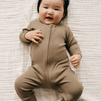 Organic Cotton Modal Frankie Onepiece - Oak Childrens Onepiece from Jamie Kay Australia