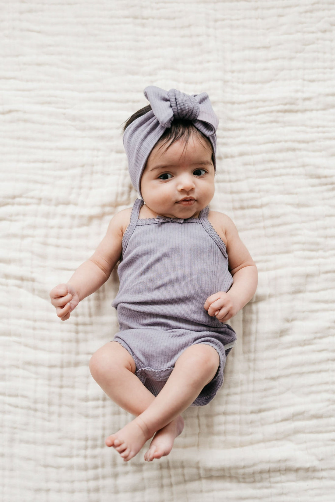 Organic Cotton Modal Singlet Bodysuit - Daisy Childrens Bodysuit from Jamie Kay Australia