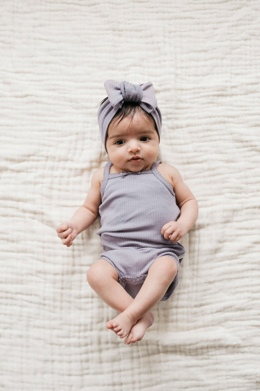 Organic Cotton Modal Singlet Bodysuit - Daisy Childrens Bodysuit from Jamie Kay Australia