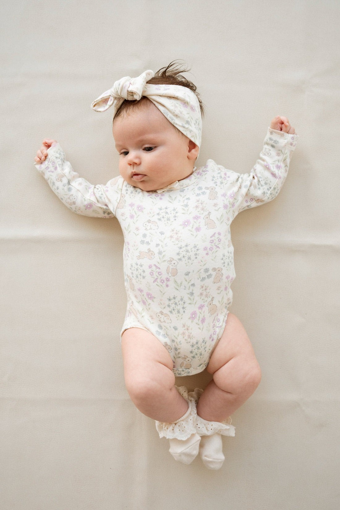 Organic Cotton Headband - Penny's Egg Hunt Childrens Headband from Jamie Kay Australia
