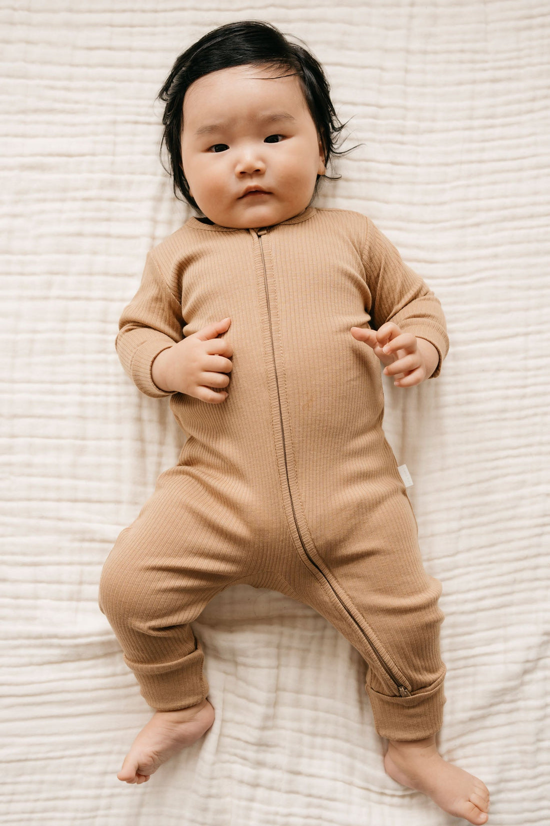 Organic Cotton Modal Frankie Onepiece - Honeycomb Childrens Onepiece from Jamie Kay Australia