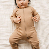 Organic Cotton Modal Frankie Onepiece - Honeycomb Childrens Onepiece from Jamie Kay Australia