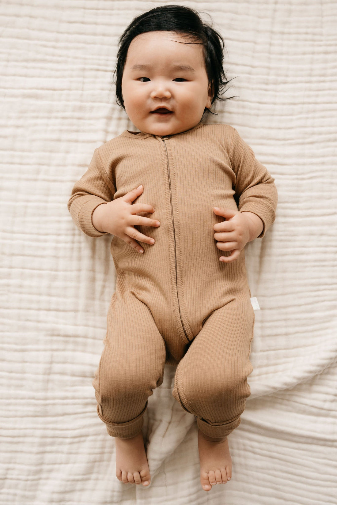 Organic Cotton Modal Frankie Onepiece - Honeycomb Childrens Onepiece from Jamie Kay Australia