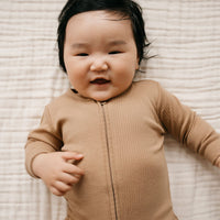 Organic Cotton Modal Frankie Onepiece - Honeycomb Childrens Onepiece from Jamie Kay Australia