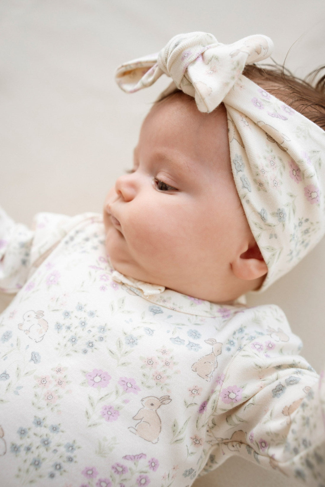 Organic Cotton Headband - Penny's Egg Hunt Childrens Headband from Jamie Kay Australia