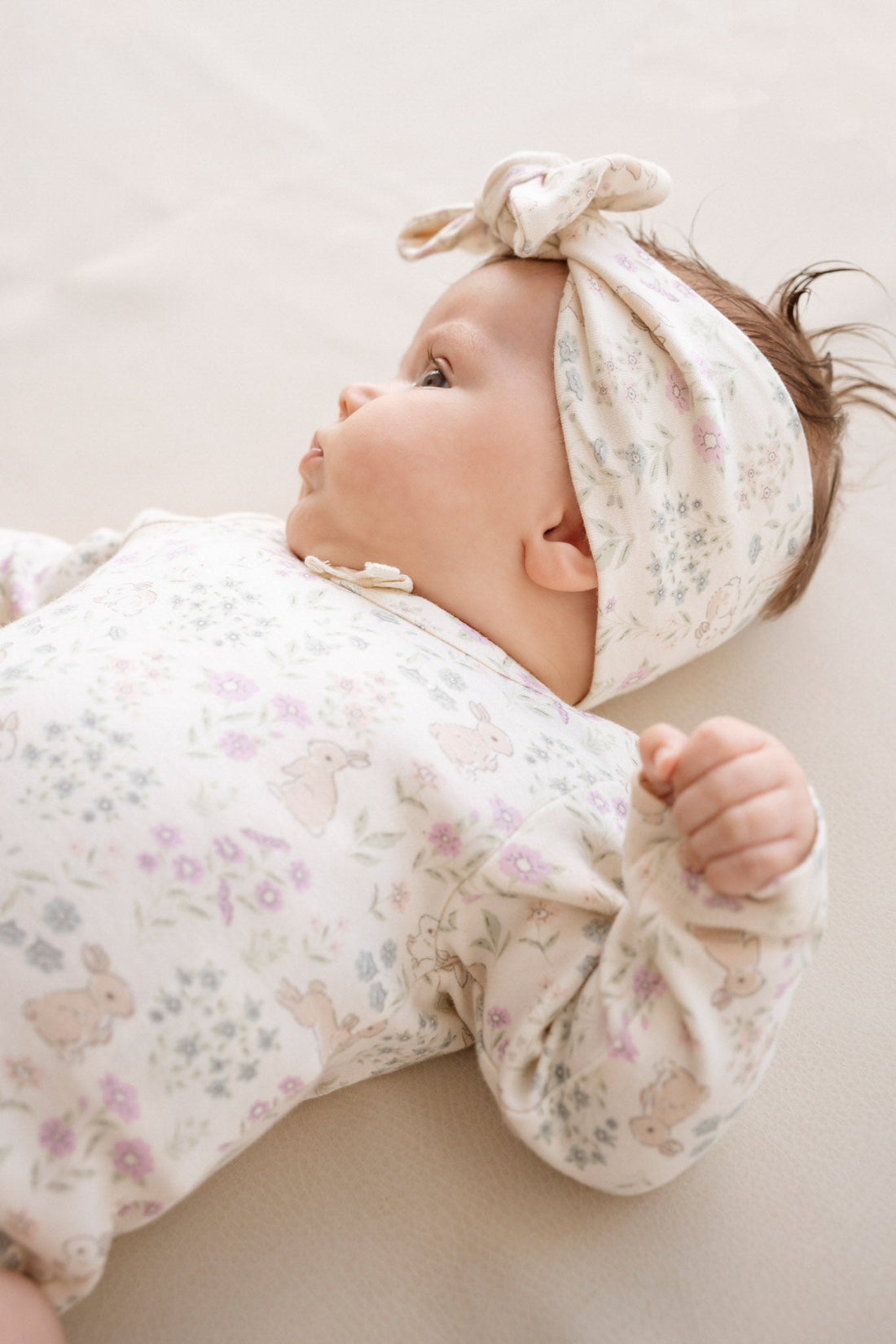 Organic Cotton Headband - Penny's Egg Hunt Childrens Headband from Jamie Kay Australia