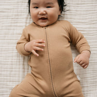 Organic Cotton Modal Frankie Onepiece - Honeycomb Childrens Onepiece from Jamie Kay Australia