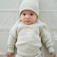 Ethan Jumper - Honeydew Marle Childrens Jumper from Jamie Kay Australia