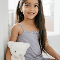 Organic Cotton Modal Singlet - Moon Childrens Singlet from Jamie Kay Australia