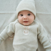 Ethan Jumper - Honeydew Marle Childrens Jumper from Jamie Kay Australia