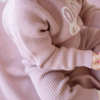 Ethan Jumper - Powder Pink Childrens Jumper from Jamie Kay Australia