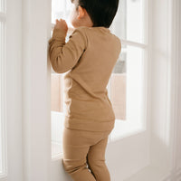 Organic Cotton Modal Everyday Legging - Honeycomb Childrens Legging from Jamie Kay Australia