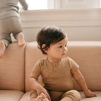 Organic Cotton Modal Everyday Legging - Honeycomb Childrens Legging from Jamie Kay Australia