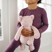 Organic Cotton Modal Everyday Legging - Elderberry Childrens Legging from Jamie Kay Australia