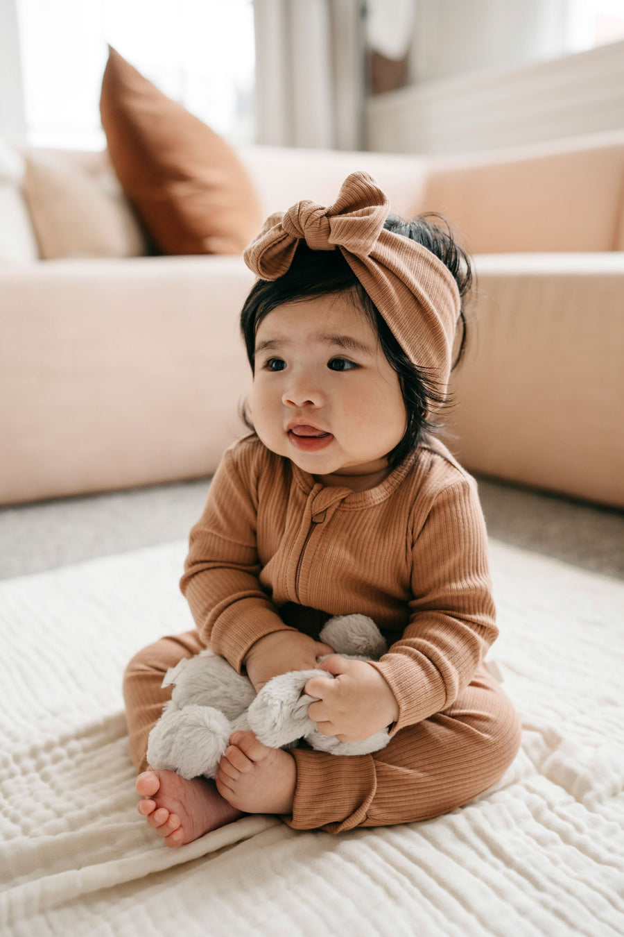 Organic Cotton Modal Lilian Headband - Desert Childrens Headband from Jamie Kay Australia