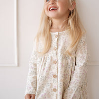 Organic Cotton Poppy Dress - Penny's Egg Hunt Childrens Dress from Jamie Kay Australia