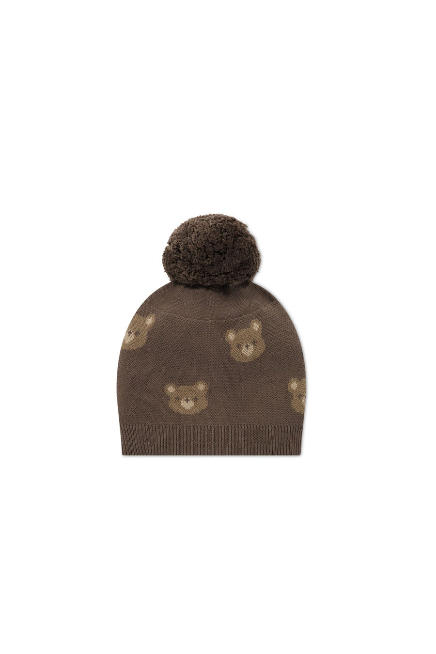 Ethan Hat - Bobbie Bear Brownie Childrens Beanie from Jamie Kay Australia