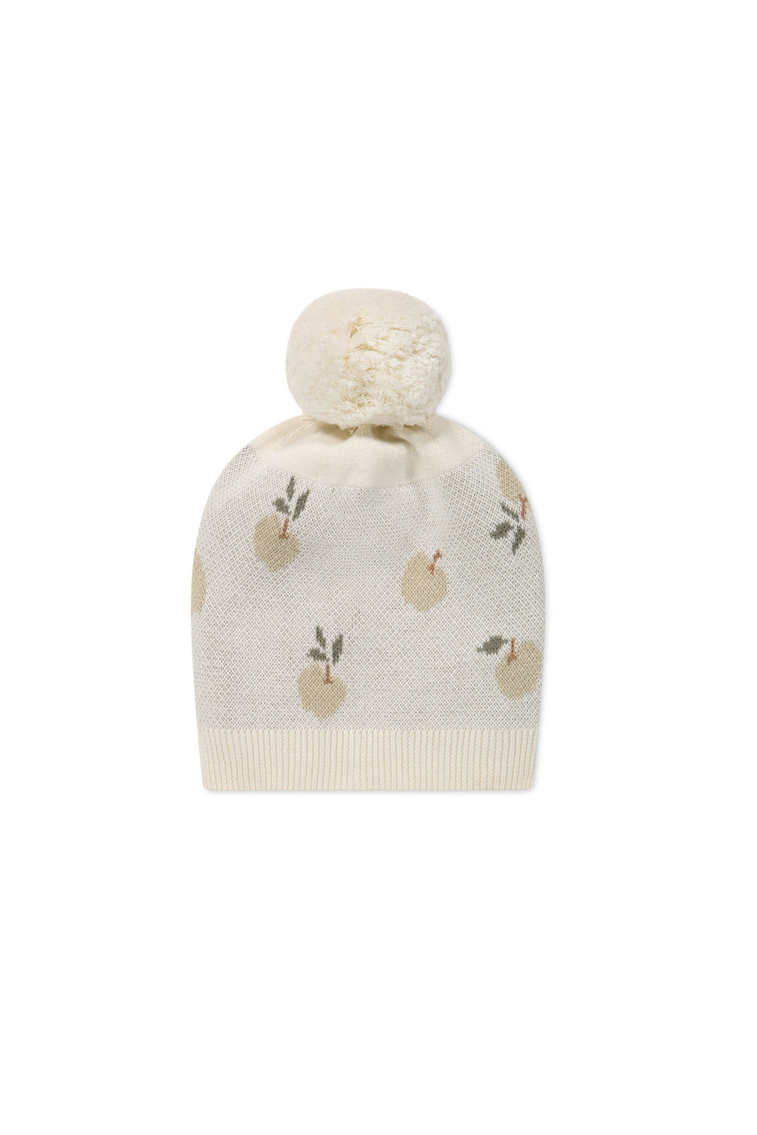 Ethan Hat - Jacquard Fresh Apple Tofu Childrens Hat from Jamie Kay Australia