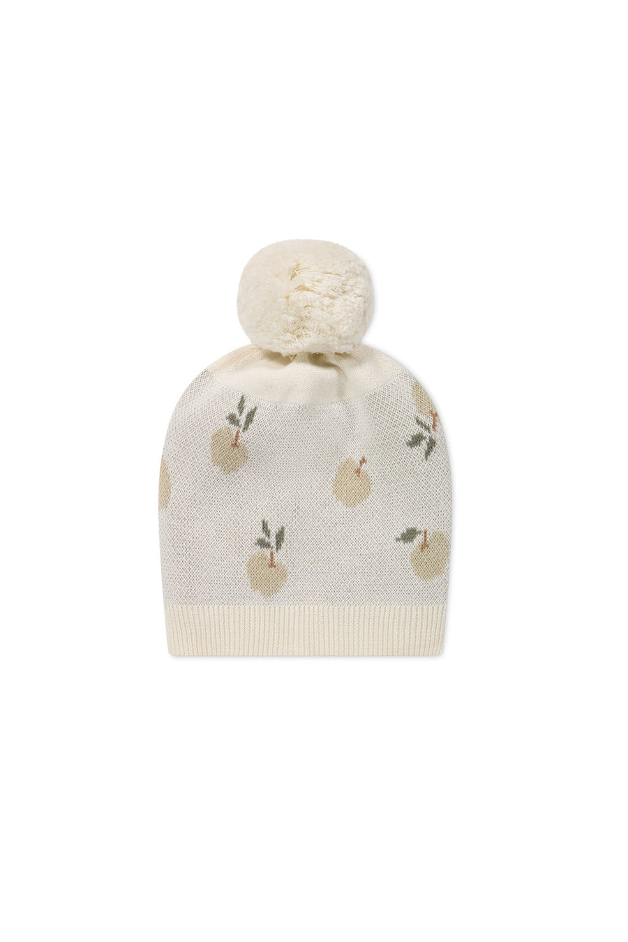 Ethan Hat - Jacquard Fresh Apple Tofu Childrens Hat from Jamie Kay Australia