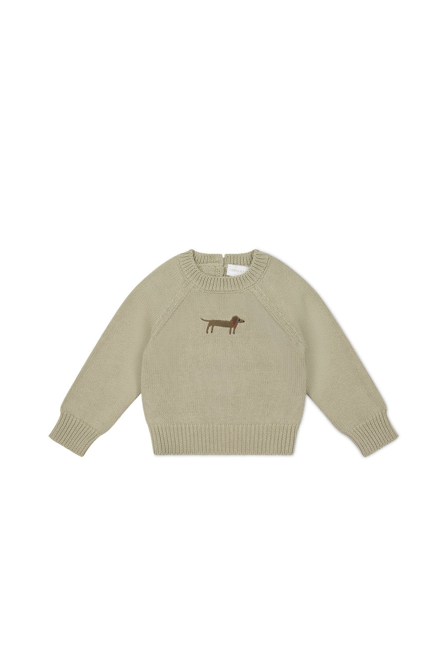 Ethan Jumper - Vintage Taupe Cosy Basil Childrens Jumper from Jamie Kay Australia