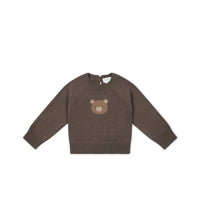 Ethan Jumper - Brownie Bobbie Bear Childrens Jumper from Jamie Kay Australia