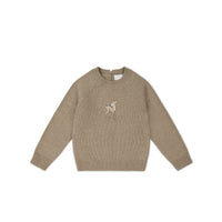 Ethan Jumper - Doe Marle Deer Childrens Jumper from Jamie Kay Australia