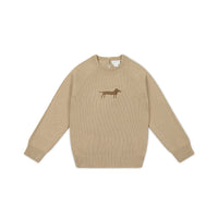 Ethan Jumper - Fawn Basil Childrens Jumper from Jamie Kay Australia