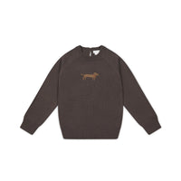 Ethan Jumper - Wolf Basil Childrens Jumper from Jamie Kay Australia