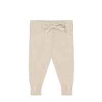 Ethan Pant - Oatmeal Marle Childrens Pant from Jamie Kay Australia