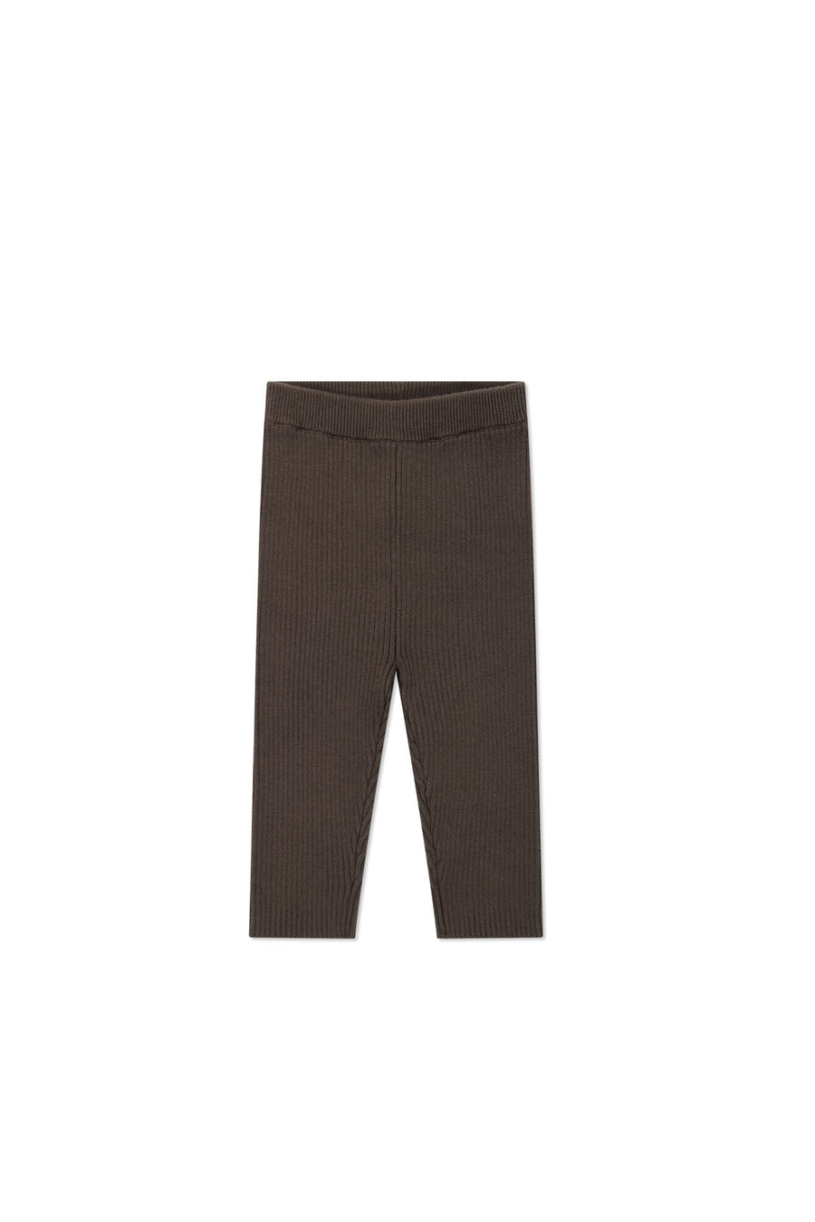 Frankie Knitted Legging - Dark Coffee Childrens Legging from Jamie Kay Australia