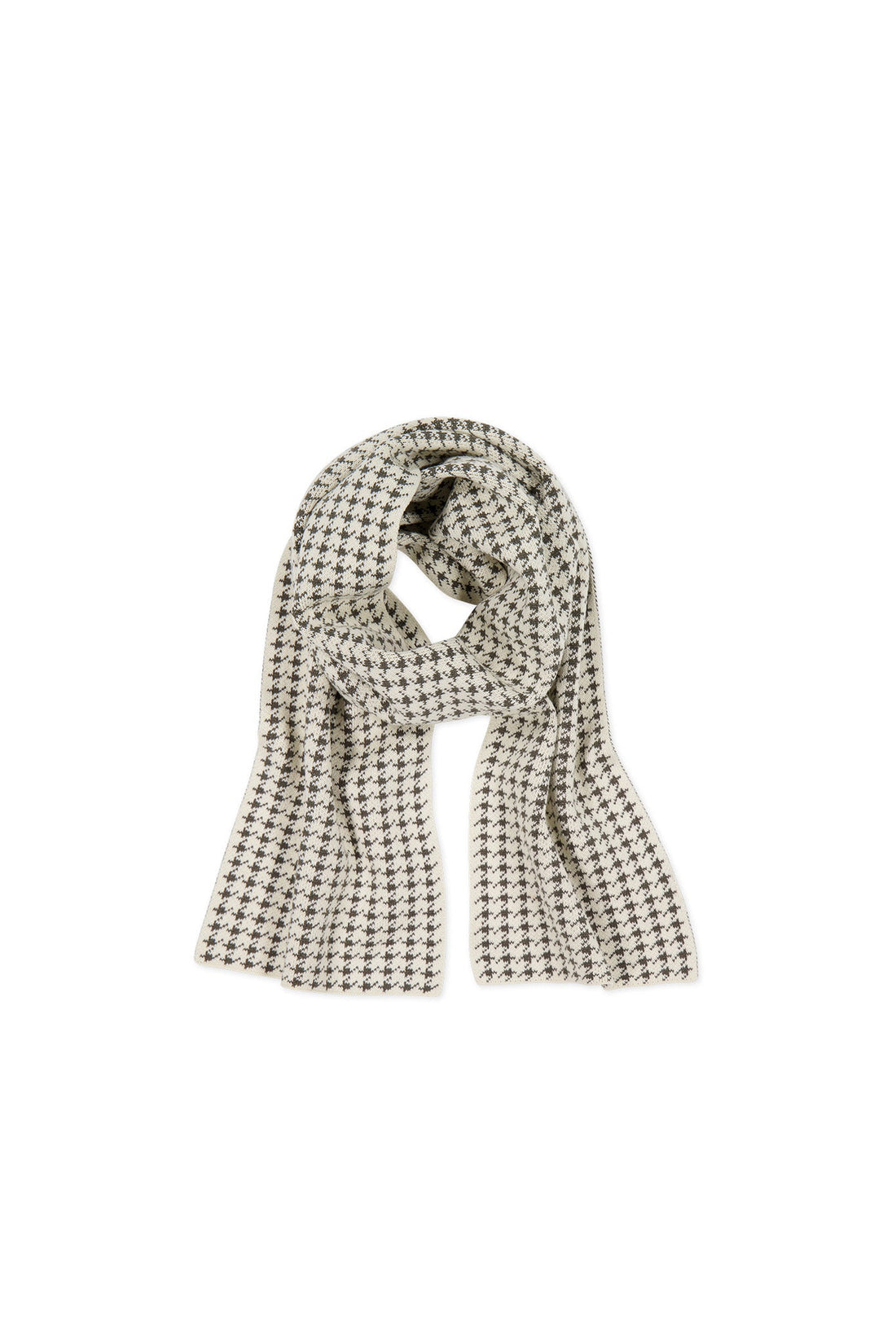 Houndstooth Scarf - Houndstooth Grapeleaf Childrens Accessories from Jamie Kay Australia