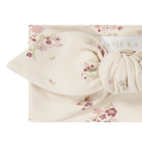 Organic Cotton Headband - Lauren Floral Tofu Childrens Headband from Jamie Kay Australia