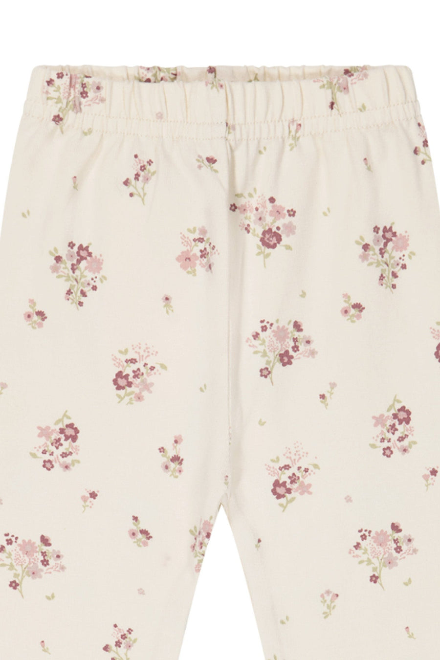 Organic Cotton Everyday Legging - Lauren Floral Tofu Childrens Legging from Jamie Kay Australia