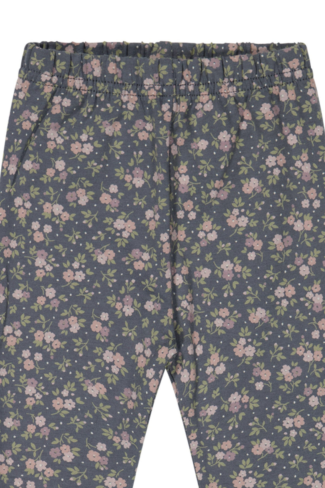 Organic Cotton Everyday Legging - Rosalie Floral Lava Childrens Legging from Jamie Kay Australia