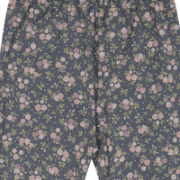 Organic Cotton Everyday Legging - Rosalie Floral Lava Childrens Legging from Jamie Kay Australia