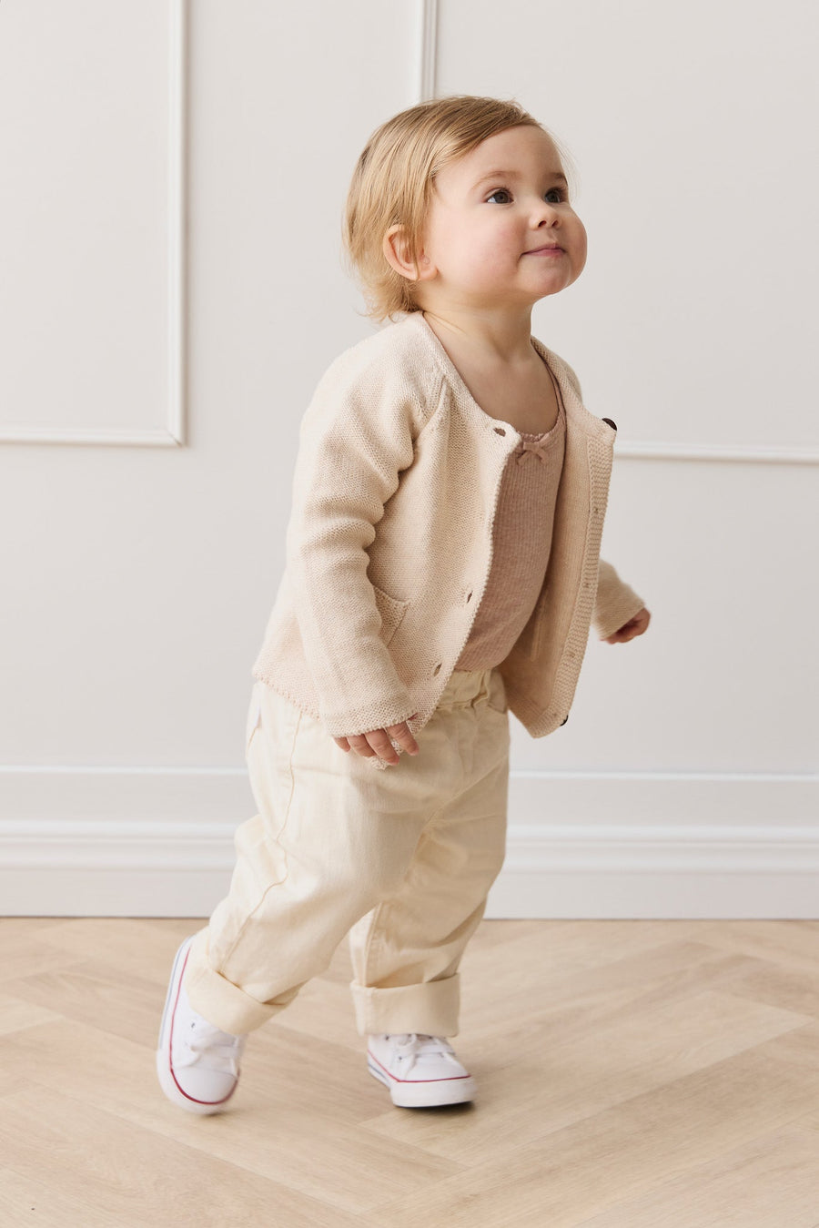 Kingsley Pant - Natural Childrens Pant from Jamie Kay Australia