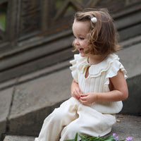 Lilah Top - Parchment Childrens Top from Jamie Kay Australia