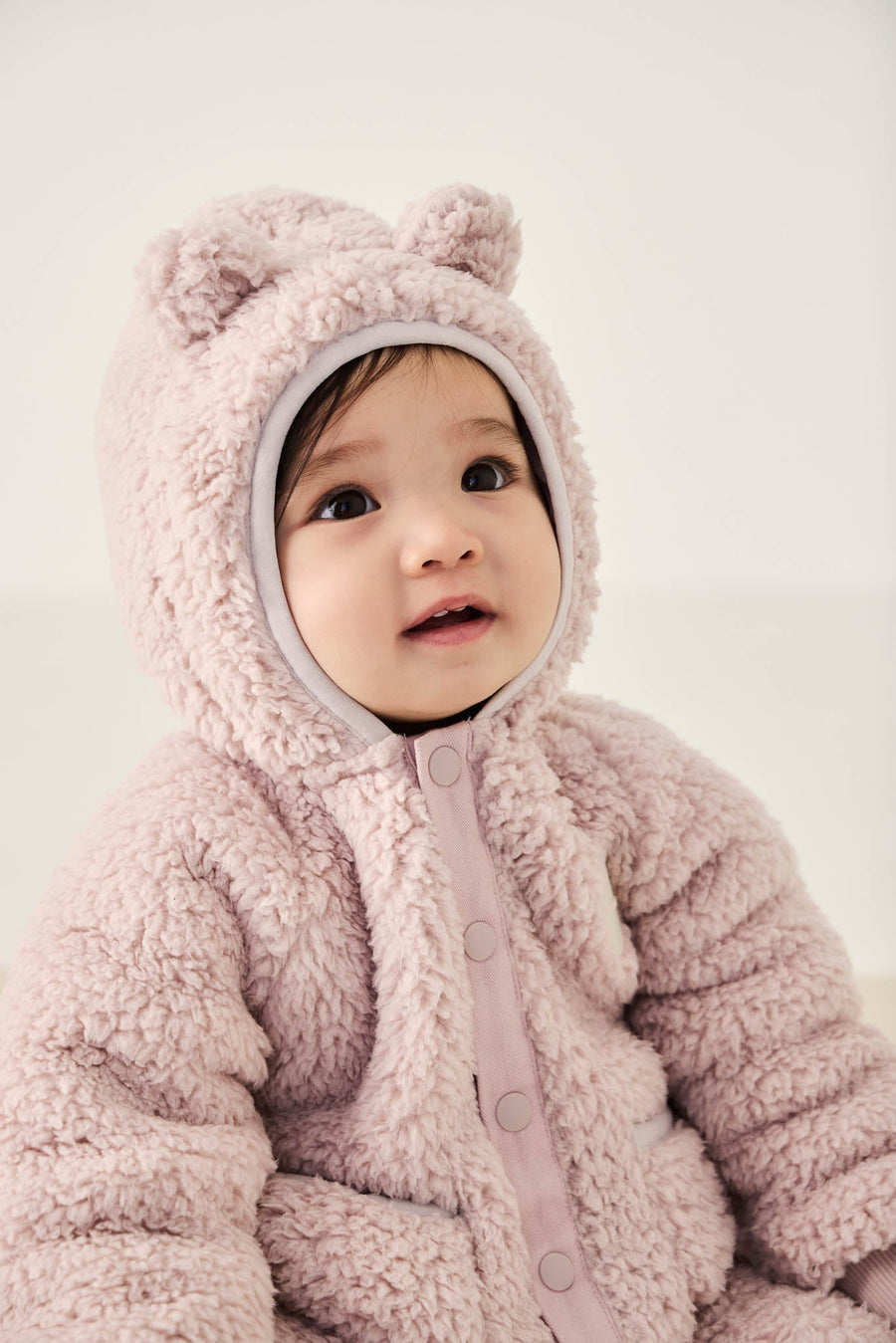 Sherpa Lenny Onepiece - Violet Tint Childrens Onepiece from Jamie Kay Australia