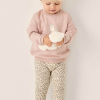 Organic Cotton Bobbie Sweatshirt - Kitty Shell Childrens Sweatshirt from Jamie Kay Australia