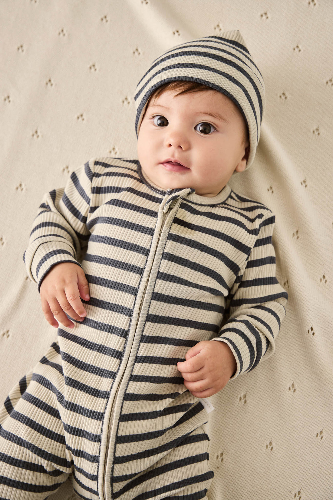 Organic Cotton Modal Gracelyn Onepiece - Cassava/Arctic Childrens Onepiece from Jamie Kay Australia