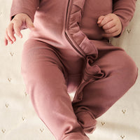 Pima Cotton Melanie Onepiece - Vintage Rose Childrens Onepiece from Jamie Kay Australia